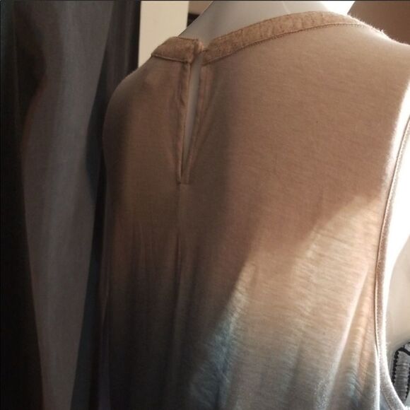 ✨ UMGEE Boho Ombre Stitched Sleeveless Mini Dress✨ - Picture 6 of 8